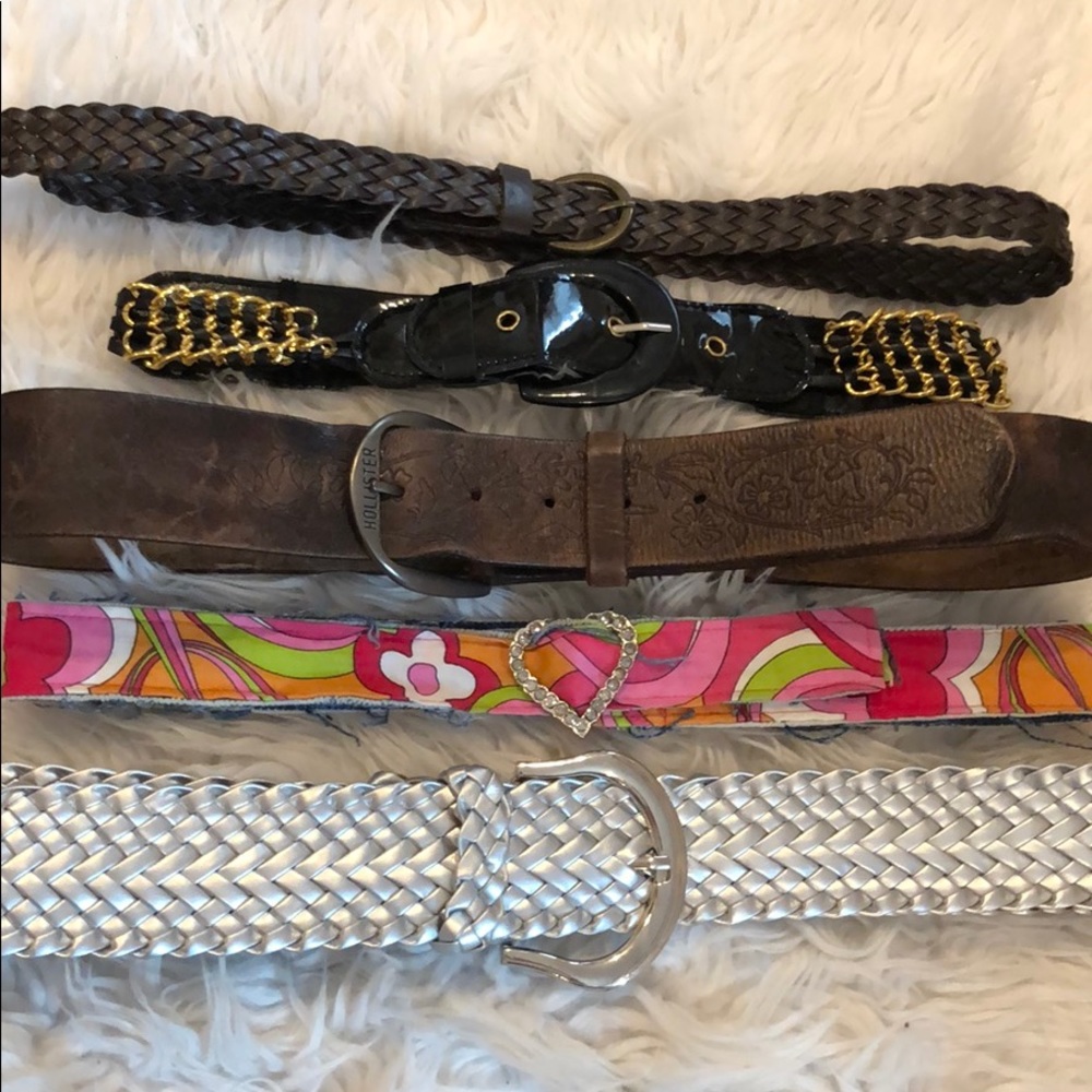 Belts! All different styles!